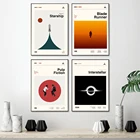 Пульпа-художественная Ретро Картина на холсте Межзвездный лезвие бегунок 2049 плакат и печать абстрактная Настенная картина Фильм Картина Декор для спальни