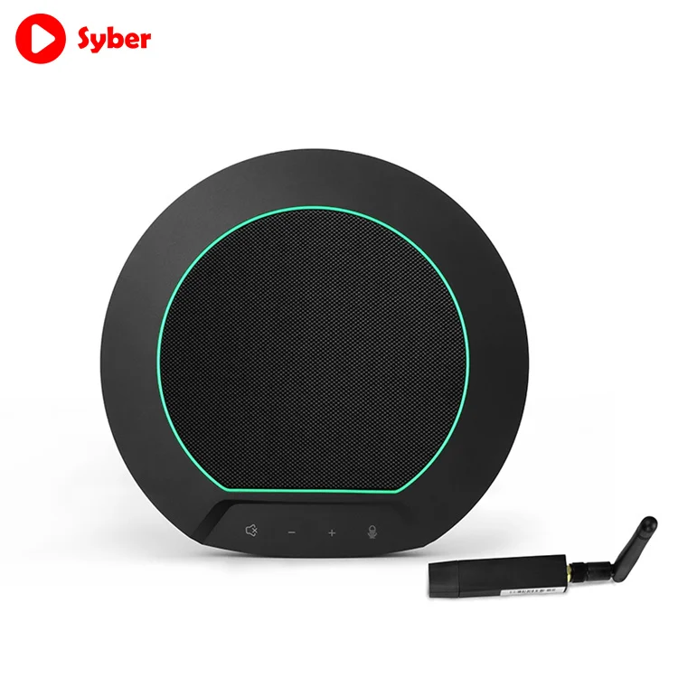 구매 M59 휴대용 2.4 무선 고화질 컴퓨터 외부 회의 교육 마이크 스피커 내장 리튬 배터리