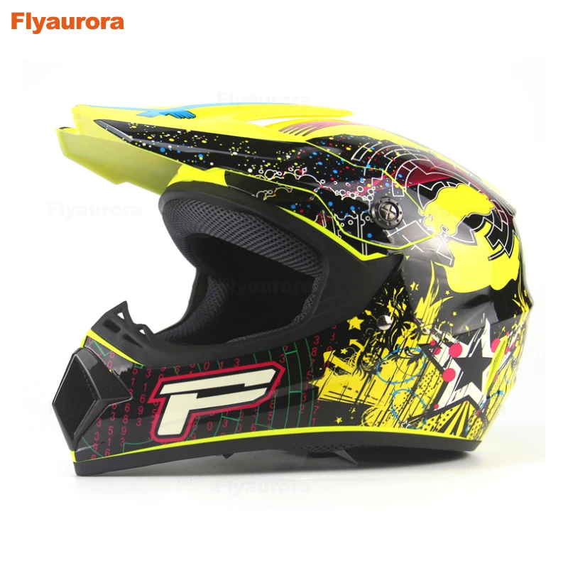 Лидер продаж внедорожные шлемы горные Гонки Горный полный шлем rcycle moto cross casque capacete горные велосипедные шлемы