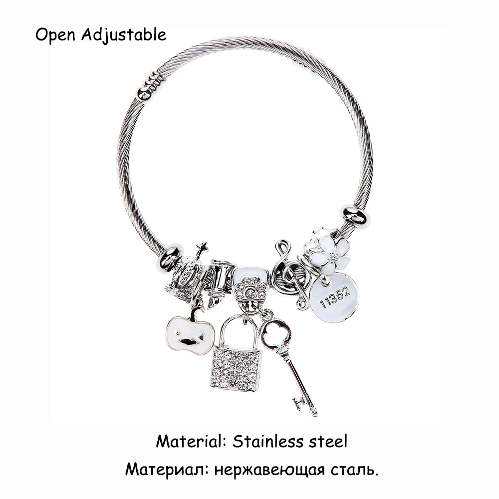 Пчелы Пандоре обаятельные браслеты для женщин и девушек с украшением в виде