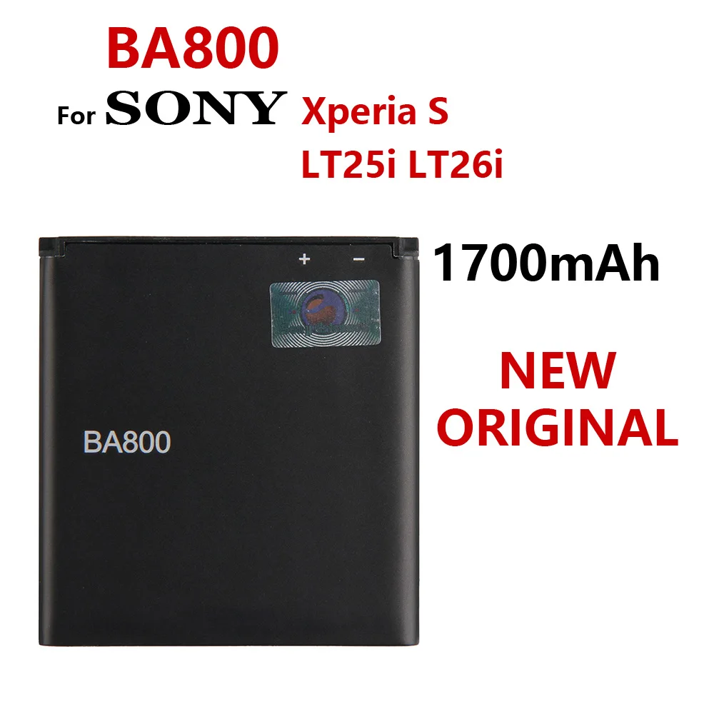 

100% Genuine 1700mAh BA800 Battery For SONY Xperia S LT25i Xperia V LT26i AB-0400 Phone High Quality Batteria Batteries
