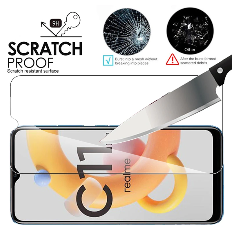 3pcs protective glass for realme c11 2021 9d screen protector for oppo realme c 11 c21 c25 c15 c3 redmec11 clear protective film free global shipping
