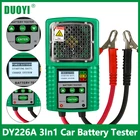 Тестер автомобильного аккумулятора DUOYI DY226A, 6 в, 12 В, 3 в 1