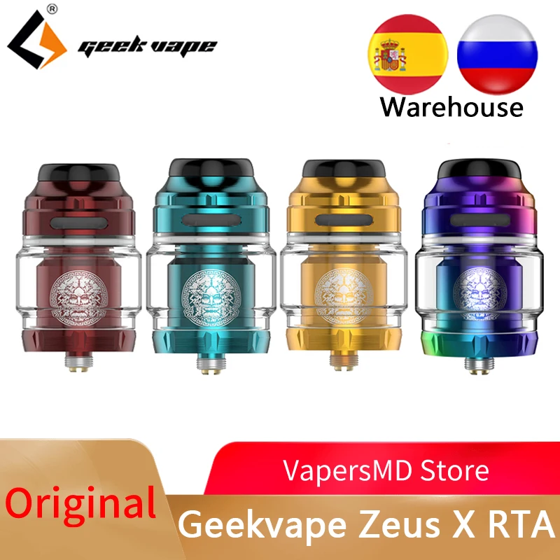 Емкость атомайзера Geekvape Zeus X емкость объемом 4 5 мл/2 мл с капельным наконечником 810