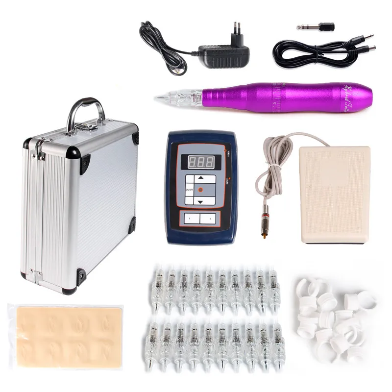 Профессиональная машинка для перманентного макияжа 6 цветов ротационная тату