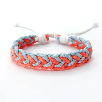 Bohemia Ethnic Bracelet Handmade Rope Woven 3