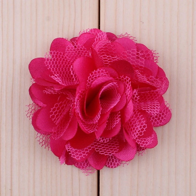 200 шт./лот 2 &quot20 видов цветов отличное качество искусственная сетка для волос