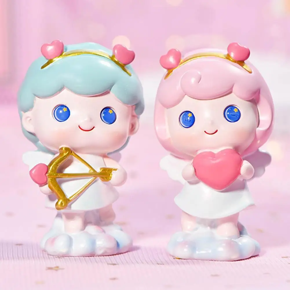 

Cartoon Cupid Couple Creative Desktop Home Decoration Car Ornament Birthday Gift