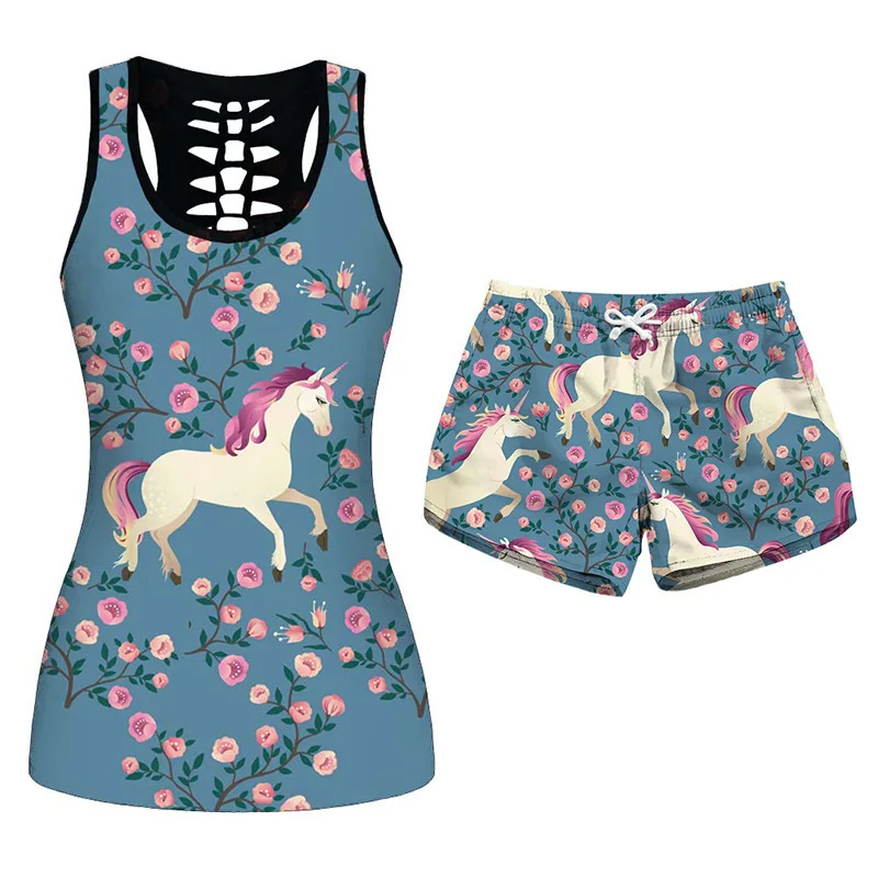 

In the summer of 2021 the new 3 d digital printing beach shorts new cultivate one's morality dress suit vest pants by the sea