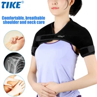 tike double shoulder brace torn rotator cuff support tendonitis dislocation bursitis neoprene shoulder compression sleeve wrap