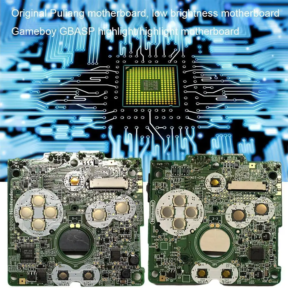 

For AGS-001/101 Board For Nintend SP Original Motherboard Repair Parts for Gameboy Advance SP Game Console Highlight IPS LCD