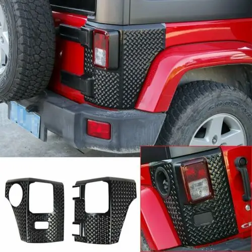 

Защитная крышка заднего угла из АБС-пластика для Jeep Wrangler JK 2007-2017, автомобильные аксессуары