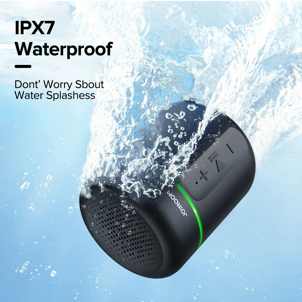 

2021 Mini Bluetooth Speaker Clear 3D Stereo Sound Wireless Portable Speaker TWS Speakers IPX7 Water Resistance Home Outdoor