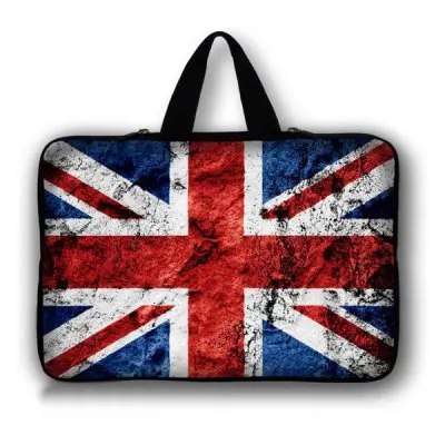 

Union Jack Sleeve Laptop Bag For Macbook Air Pro Retina 11 12 13 14 15 inch Notebook PC Tablet Case Cover for HP Dell Mac book