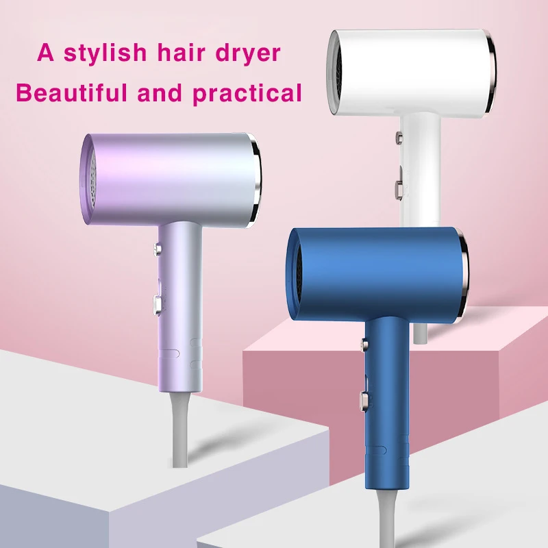 

2000W Professional Hair Dryer Strong Wind Salon Dryer Hot &Cold Dry Hair Negative Ionic Hammer Blower Electric Hair Dryer