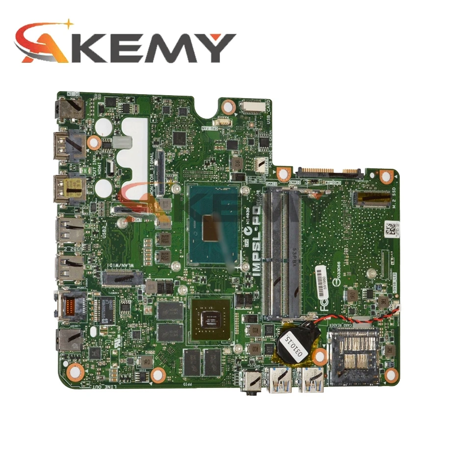 Kaufen 100% Arbeiten Für DELL AIO Inspiron 7459 Motherboard 08GGCV CN-08GGCV Mit I5-6300HQ Cpu IMPSL-PO Mainboard N16S-GT-S-A2