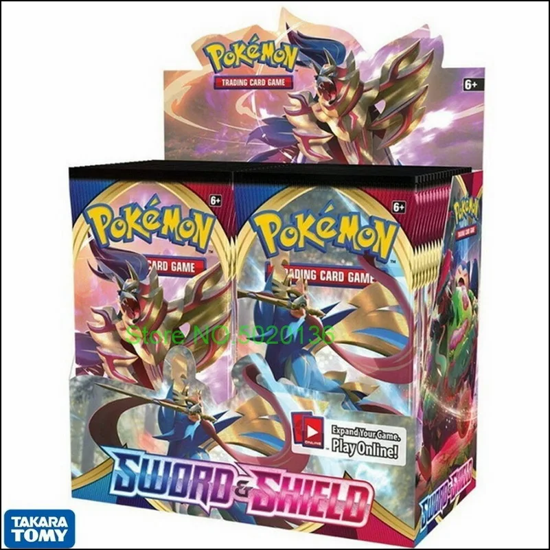 324 шт. команда Pokemon TCG: гром потерянный солнце и луна единые умы бокс-бустер игра с