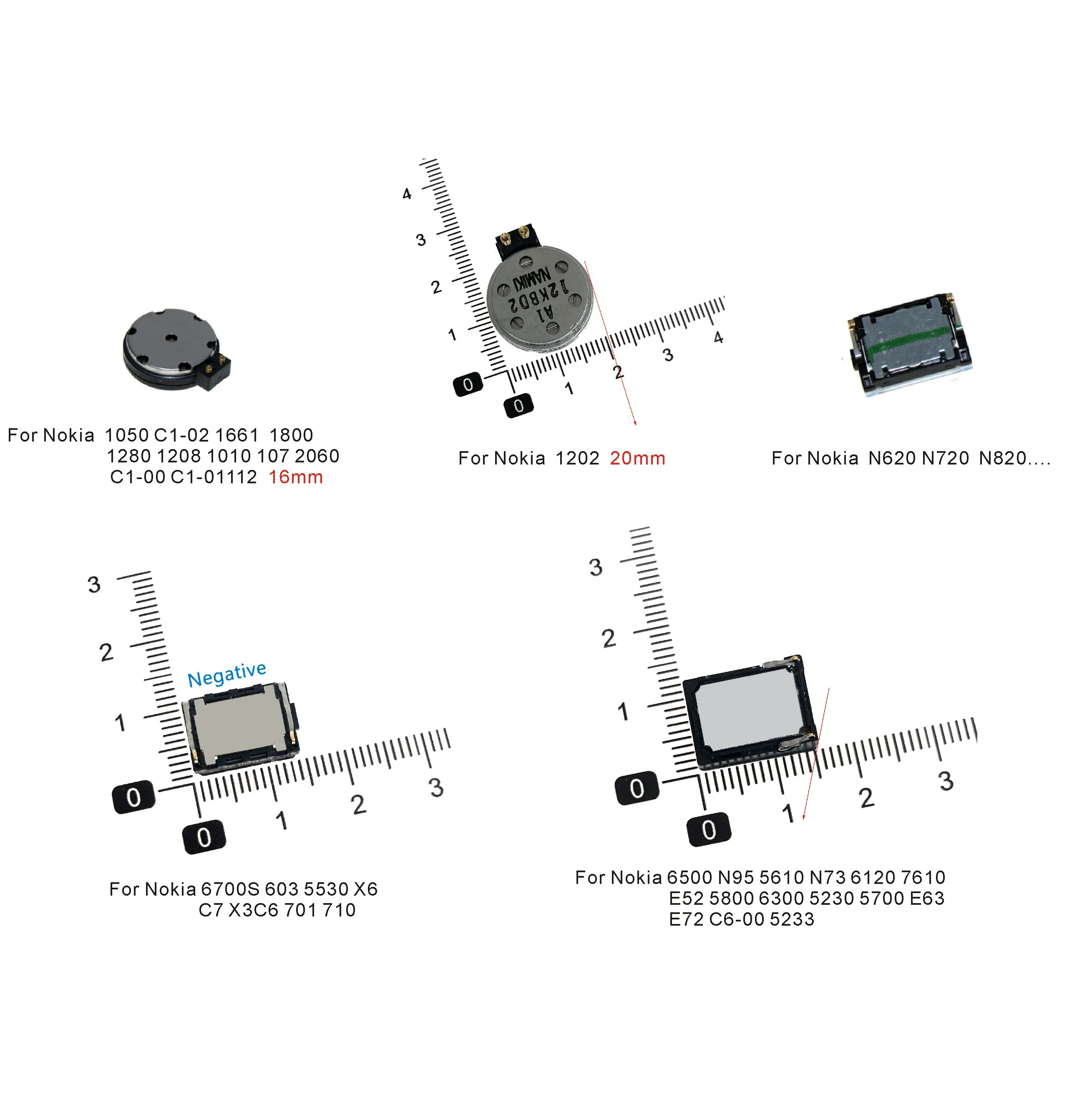 Запасные части для Nokia C1 1280 105 108 107 1616 5800 5230 N95 E52 6120 E71 E65 X Lumia 630