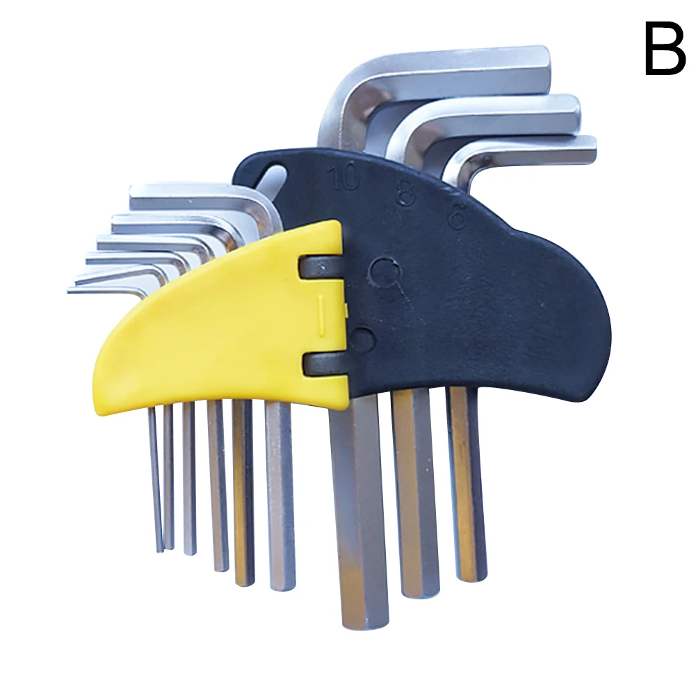 L образный гаечный ключ с длинными ручками шестигранный Набор шестигранных
