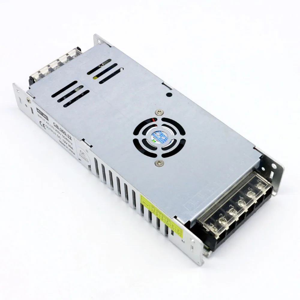 DC12V 30A AC170 250V трансформаторы светодиодный адаптер питания для светодиодных лент