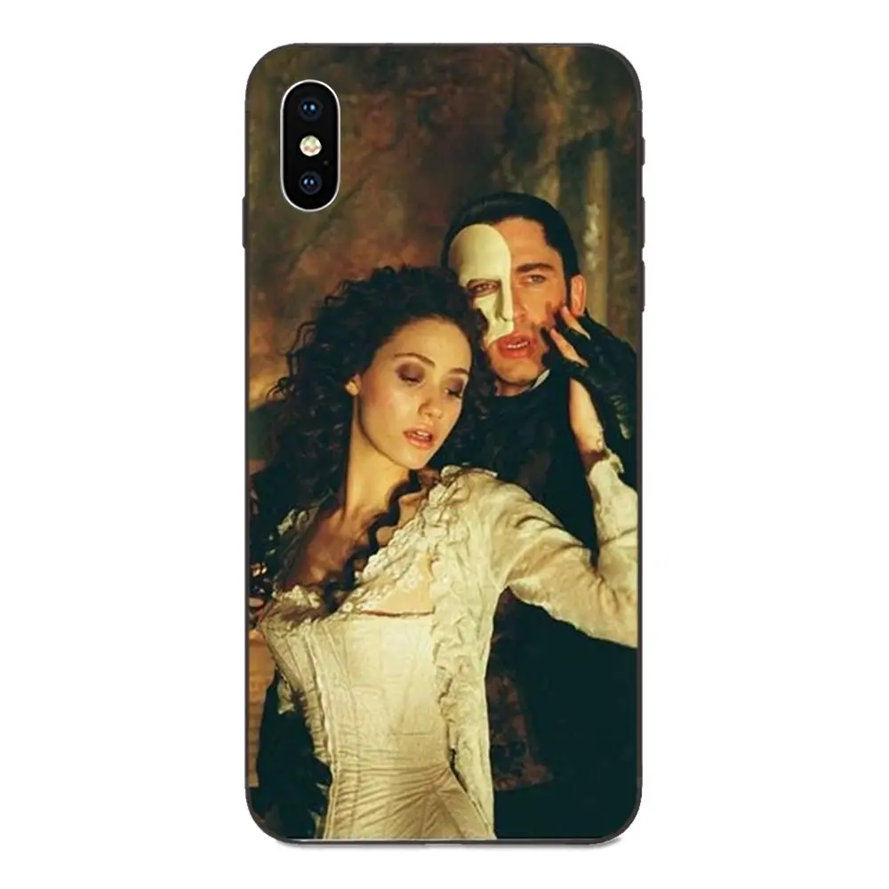 Чехол для телефона из ТПУ с рисунком фантома оперы Apple iPhone 4 4S 5 5S SE 6 6S 7 8 Plus X XS Max