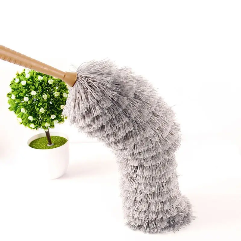 

Adjustable Microfiber Dusting Brush Extend Stretch Feather Duster Air-condition Household Furniture Cleaning Accessories
