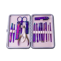 dhl wholesale manicure sets colorful manicure tools nail clippers herramientas de unas nail file nail care manicure tools