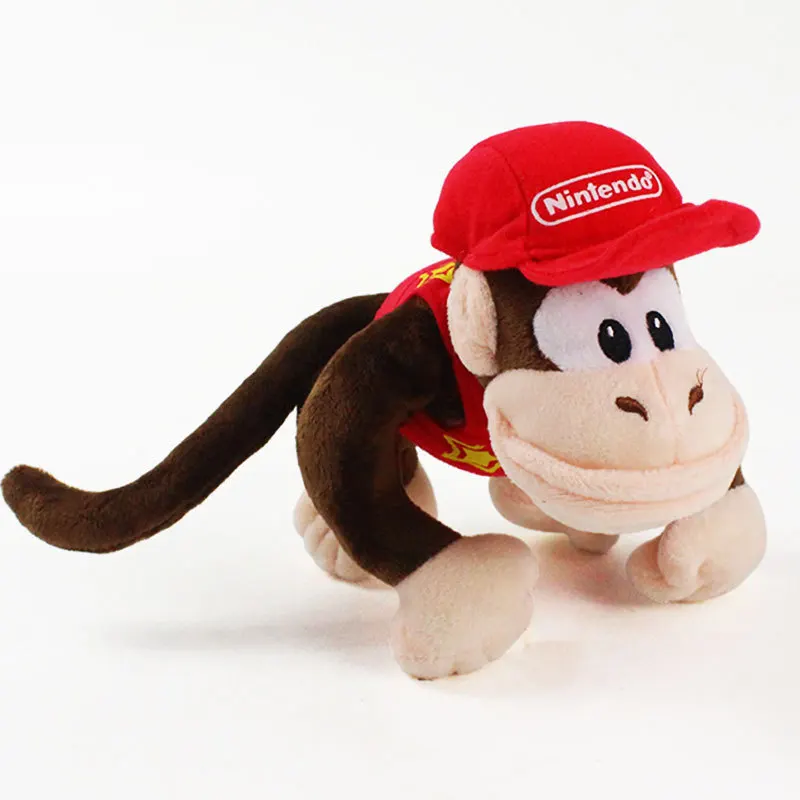 17-26 см Цветочная обезьяна Diddy Kong плюшевые игрушки едящие цветы мягкие