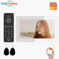 doornanny 960p video intercom system home wifi password card unlock apartment villa video call entry phone doorbell tuya
