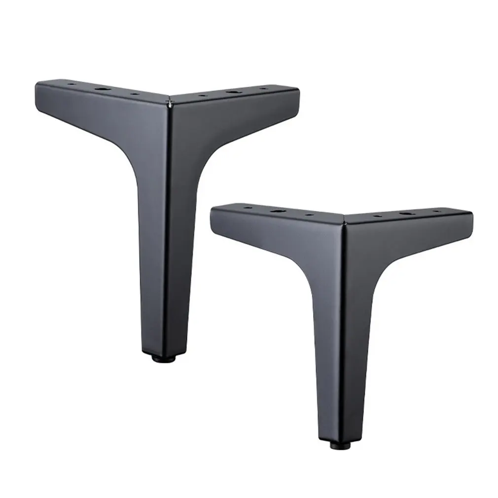 

4pcs Coffee Table Legs For Metal Furniture L Shape Sofa Bed Chair Leg Iron Desk Cabinet To Dresser Foot Bathroom