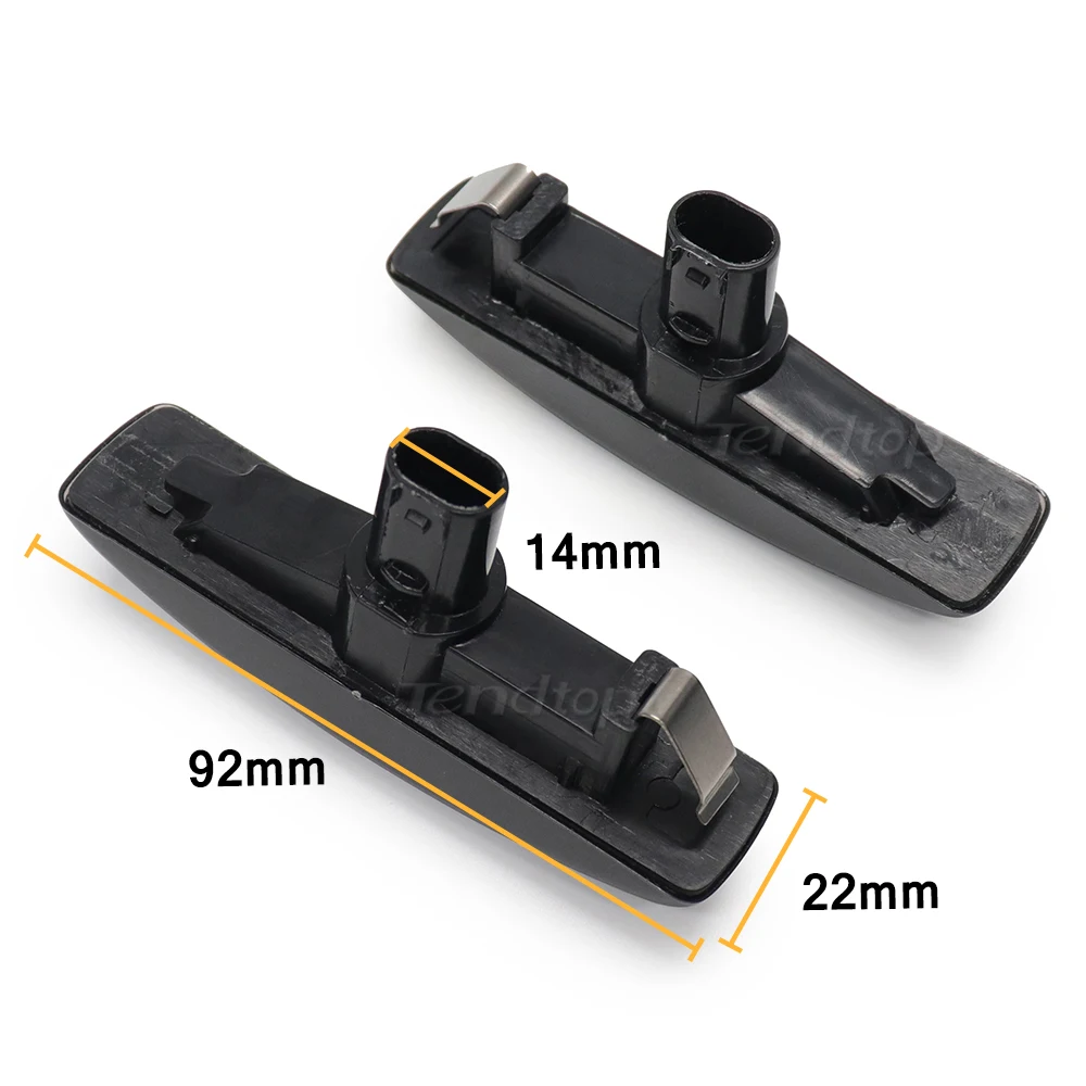 Динамический мигалка последовательного мигающий сигнал поворота светильник