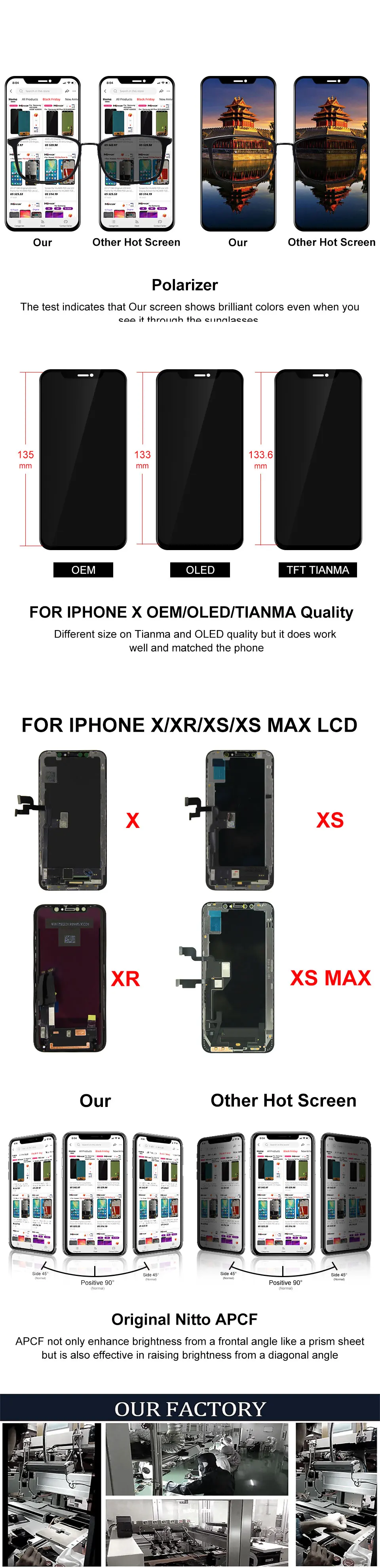 Класс AAA+++ для iPhone 6 6S 6Plus lcd кодирующий преобразователь сенсорного экрана в сборе с 3D силой для iPhone 6 7P X ЖК-дисплей без битых пикселей