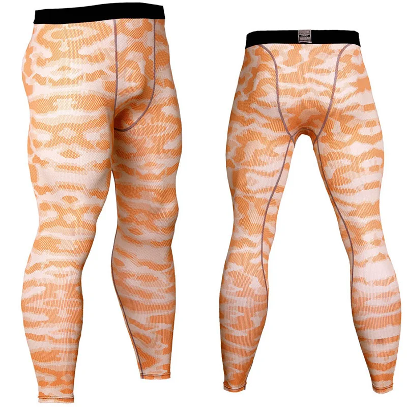 Мужские колготки для бега Компрессионные спортивные леггинсы быстросохнущие