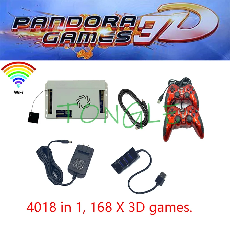 Pandora Save function 3D 4018 в 1 коробке Ретро аркадные игры печатная плата HDMI VGA Консоль