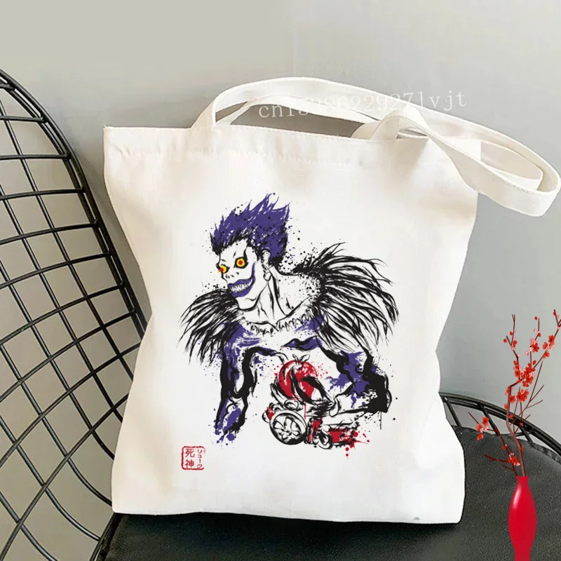 

Death Note shopping bag jute bag bolsa tote shopper bolso grocery bag sac cabas bolsa compra shoping fabric sac tissu