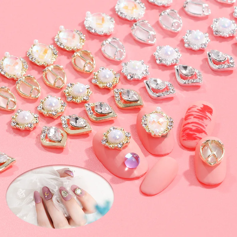 Стразы для ногтей кошачьи глаза кристаллы блестящие стразы Роскошный