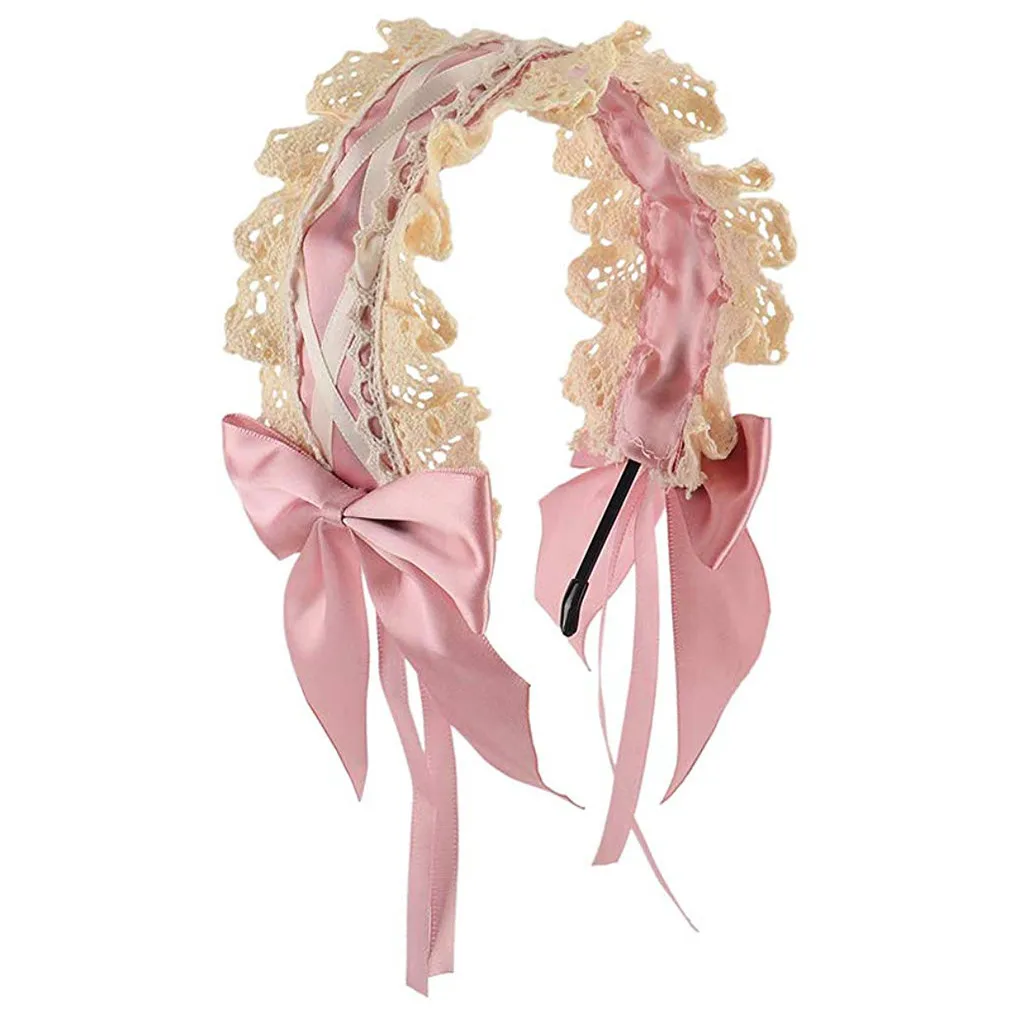 Хэллоуин вечерние в стиле &quotЛолита&quot убор для головы с кружевами аниме