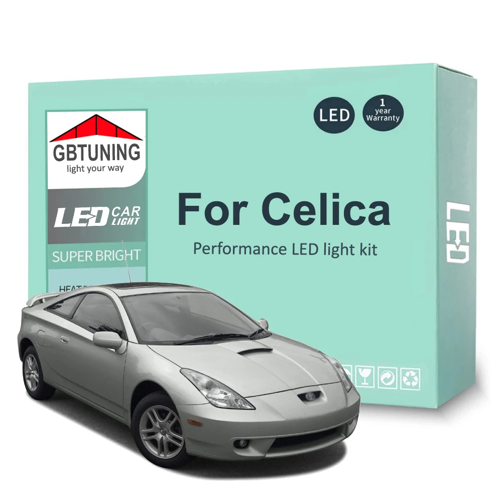 LED Interior Light Bulb Kit For Toyota Celica 1990-2000 2001 2002 2003 2004 2005 2006 2021 Car Map Dome Reading Lamp Canbus 100%