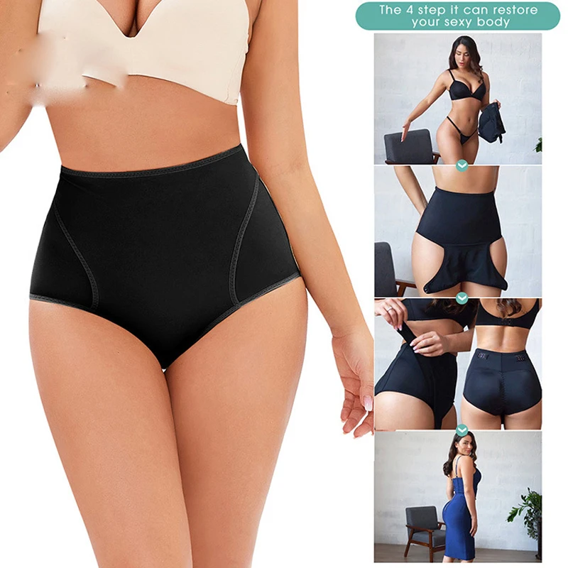 

Waist trainer Butt lifter body shaper Slimming tummy shaper slim Womens Thong Panties Corrective Underwear Control pants spanx