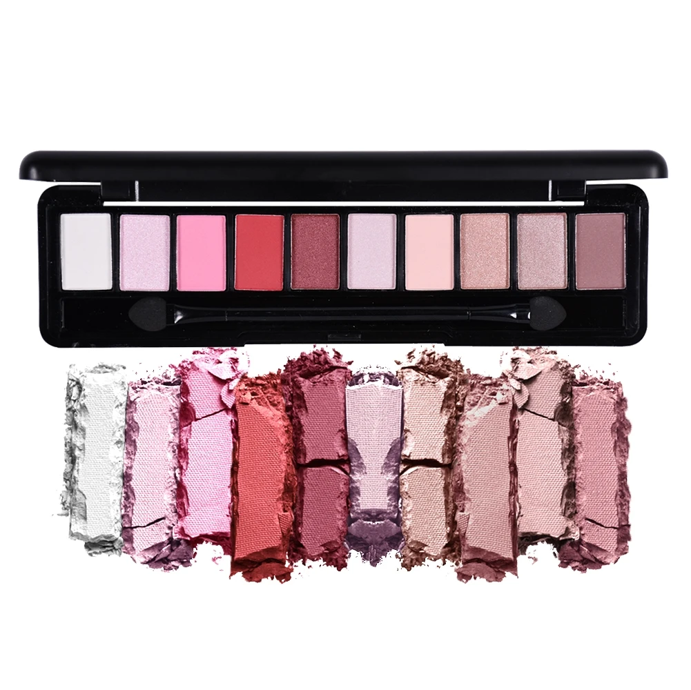 Beauty BigBang 10 цветов Тени для век Палитра Sombras макияж розовый коричневый тени