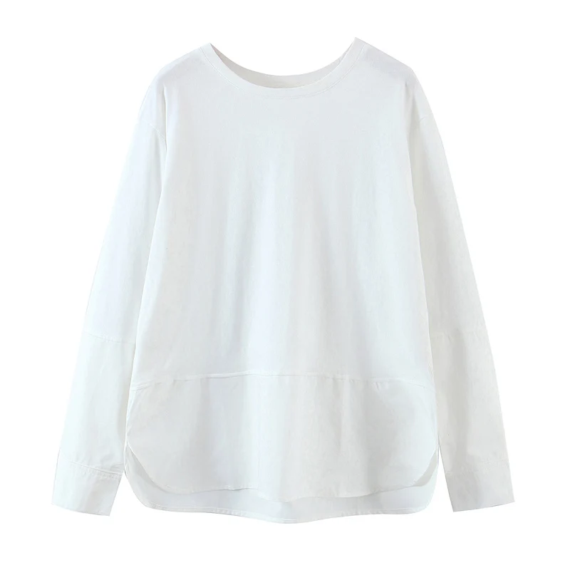 

2020 New Sweatshirt Women Kawaii Clothes Solid O-neck Pullovers Long Sleeve Loose Korean Tops Autumn Winter Casual Harajuku Tops