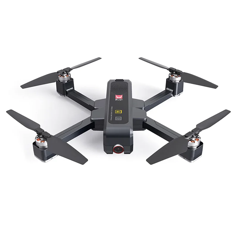 Квадрокоптер MJX B4W Радиоуправляемый с Wi Fi FPV 4K HD камерой ультразвуковой GPS складной