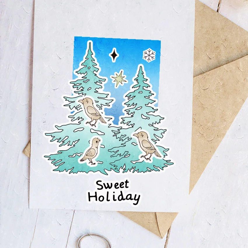 Прозрачная печать 11x16 см с пасхальным оленем прозрачные силиконовые марки валик