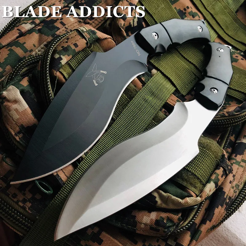 Очень прочный нож Kukri с фиксированным лезвием тактический охотничий Военные