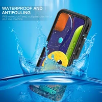 for samsung a02s waterproof case shockproof full body ip68 water proof bugged case for samsung a02s underwater diving cover