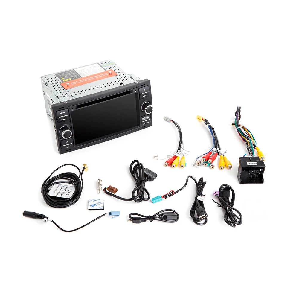Автомагнитола для Ford Focus 2 3 mk2 Mondeo 4 Kuga Fiesta Transit Connect 8 ядер Гб ОЗУ IPS DSP Android 10