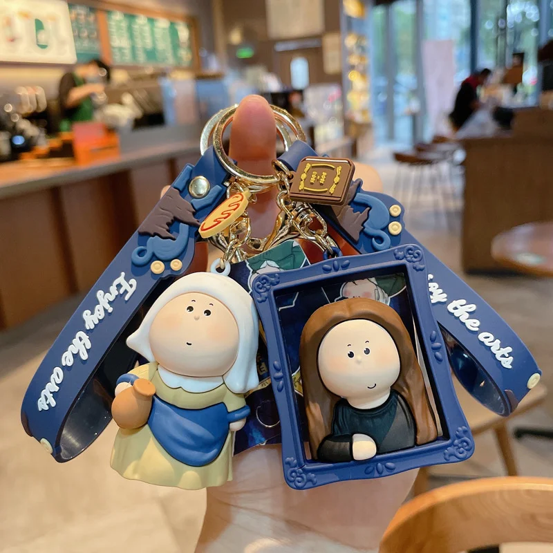 

New fashionable personality cartoon doll key chain exquisite trend bag car key pendant accessory jewelry wholesale