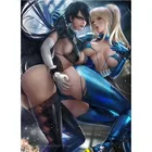 Плакат на холсте с аниме Метроид Алан, сексуальная девушка, 40x60 50x70 60x90