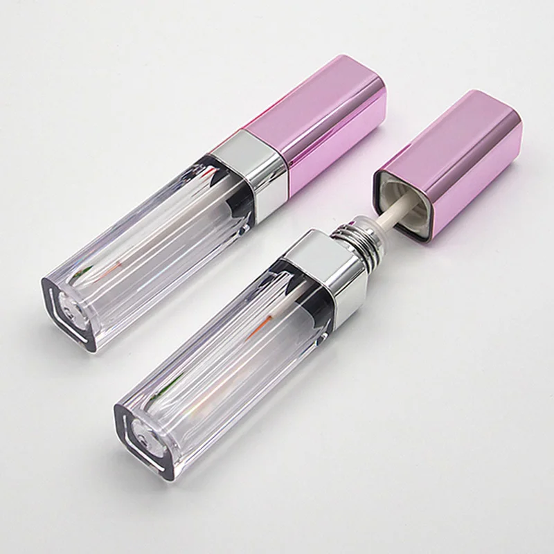 Пустой самодельный блеск для губ косметические контейнеры 6 5 мл розовый крем