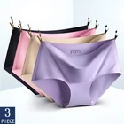 3 шт.лот, трусы женские culotte menstruelle трусики женские стринги женские Womenбесшовные трусики для женщин, нижнее белье, сексуальное женское нижнее белье, трусы, невидимые трусы, средней посадки, шелковистые трусы